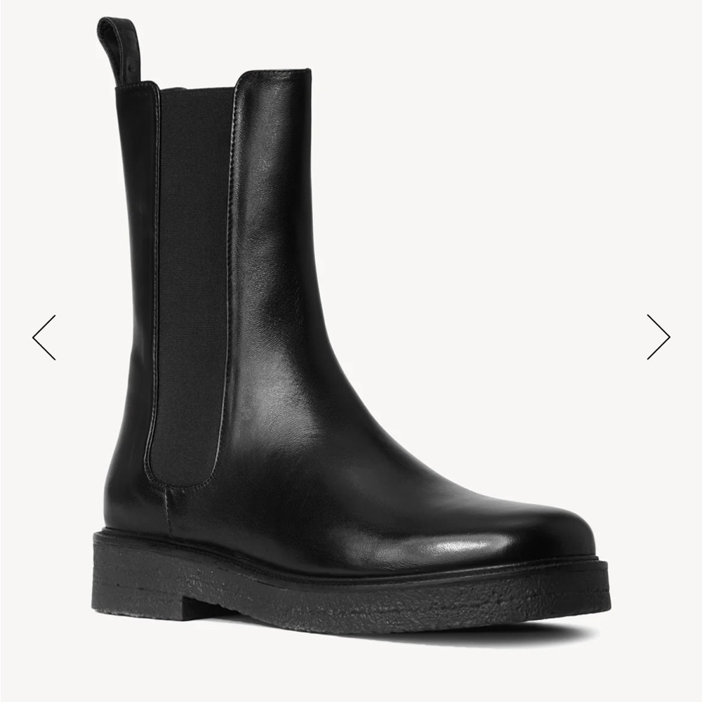 STAUD palomino black boot size 38, like new